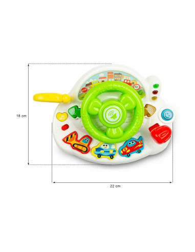 Jucarie educationala Toyz STEERING WHEEL,TOYZ-9006