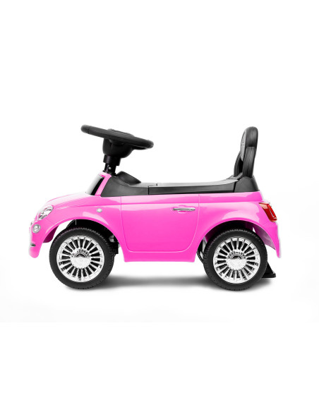 Jucarie ride-on Toyz FIAT 500 Roz,TOYZ-2552