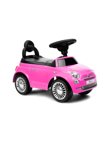 Jucarie ride-on Toyz FIAT 500 Roz,TOYZ-2552