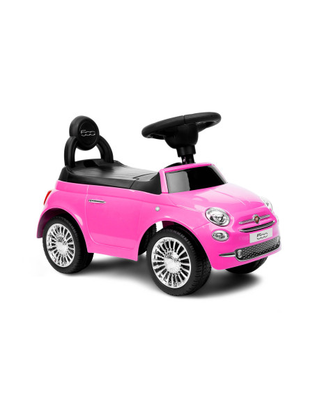 Jucarie ride-on Toyz FIAT 500 Roz,TOYZ-2552