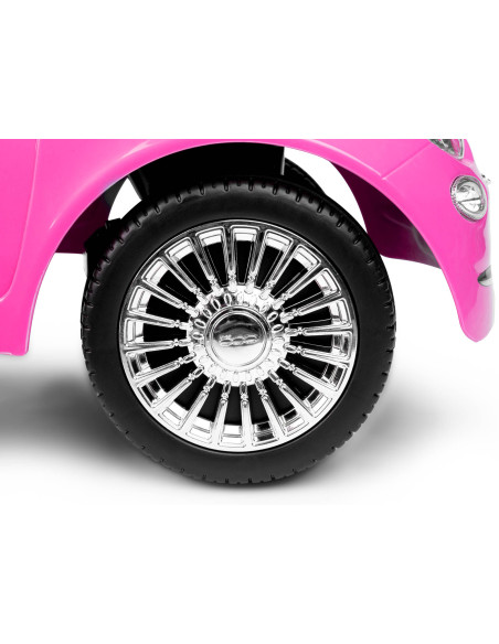 Jucarie ride-on Toyz FIAT 500 Roz,TOYZ-2552