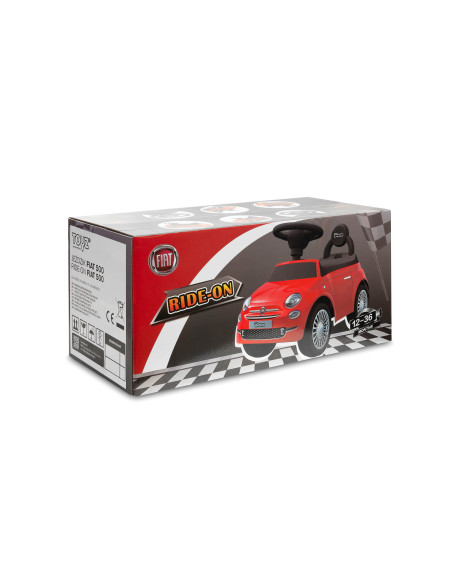 Jucarie ride-on Toyz FIAT 500 Roz,TOYZ-2552