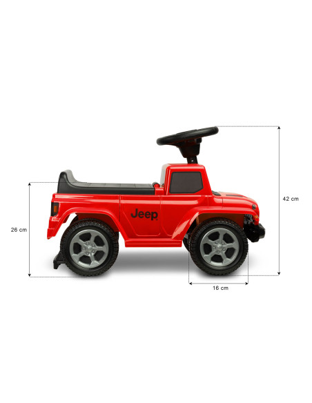 Jucarie ride-on Toyz JEEP RUBICON Alb,TOYZ-2594