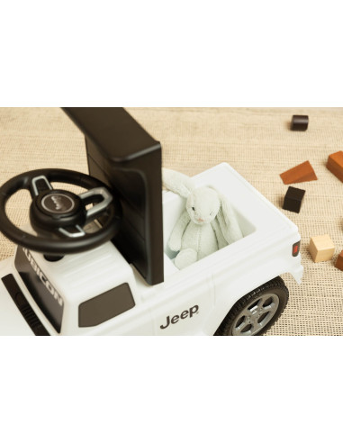 Jucarie ride-on Toyz JEEP RUBICON Alb,TOYZ-2594
