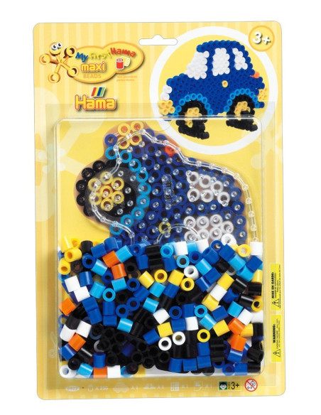 MASINA - 250 margele HAMA MAXI in blister,Ha8922