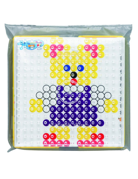 MOTIVE si PATRAT MARE - 2 plansete transparente HAMA MAXI,Ha8282