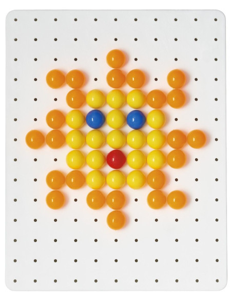 Planseta PATRAT cu 140 tepuse ciuperci MAXI STICK in cutie de