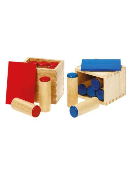 Cilindri cu sunete Montessori,Vin50131