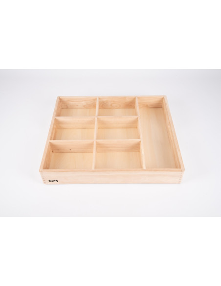 Tava de sortare din lemn cu 7 compartimente,CD74055