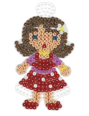 Papusa - planseta pentru margele Hama midi,Ha330