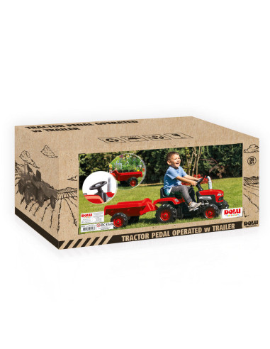 Primul meu tractor cu remorca (rosu),D8153