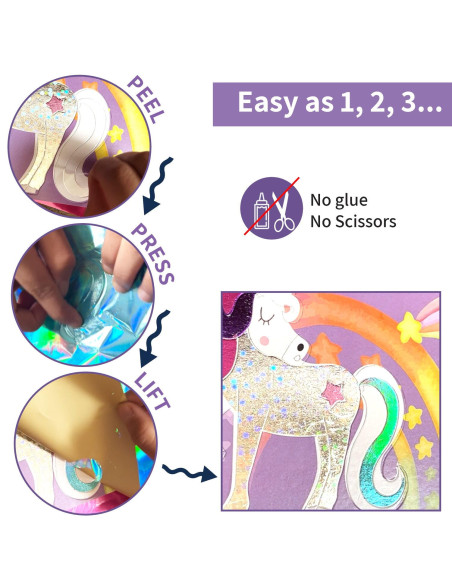 Arta cu folii de transfer - Taramul magic,CCPPL099