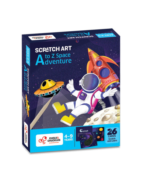 Set creativ de razuit - Aventuri in spatiu,CCPPL097