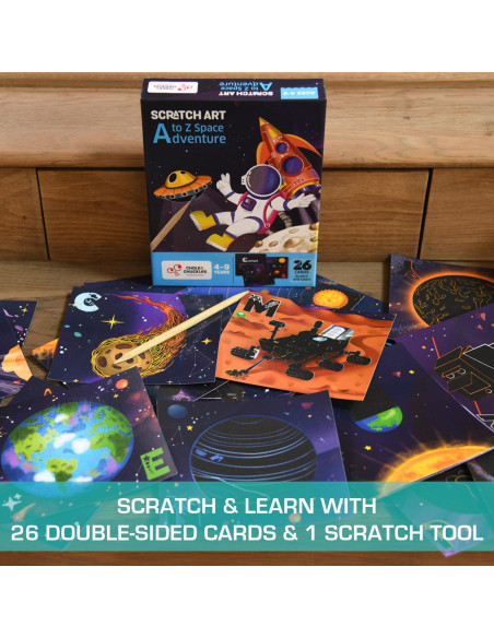 Set creativ de razuit - Aventuri in spatiu,CCPPL097