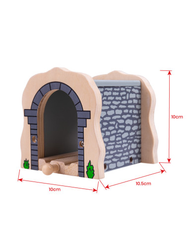 Tunel din lemn,BJT120