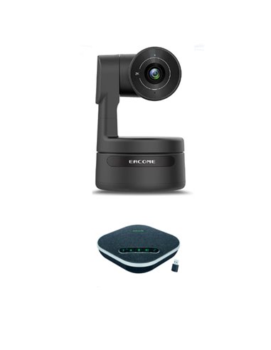 Pachet videoconferinta cu Camera PTZ Eacome VC52, microfon incorporat si SV15B Speakerphone, eligibil cu PNRAS/PNRR