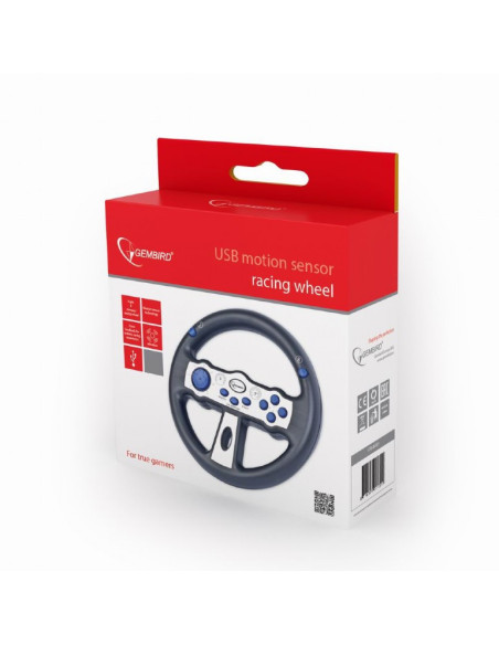 VOLAN cu fir GEMBIRD, PC, USB, negru/argintiu, "STR-MS01"