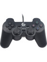 GAMEPAD cu fir GEMBIRD, 2x console, PC, USB, negru