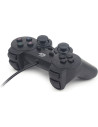 GAMEPAD cu fir GEMBIRD, 2x console, PC, USB, negru