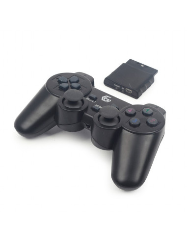 GAMEPAD wireless GEMBIRD, PC | PS2 | PS3, 2.4 GHz, negru