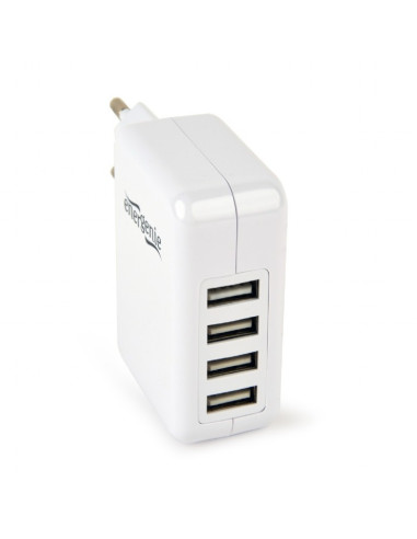 ALIMENTATOR retea 220V GEMBIRD, universal, 4 x USB, maxim 3.1A