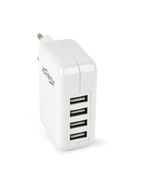 ALIMENTATOR retea 220V GEMBIRD, universal, 4 x USB, maxim 3.1A