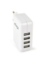 ALIMENTATOR retea 220V GEMBIRD, universal, 4 x USB, maxim 3.1A