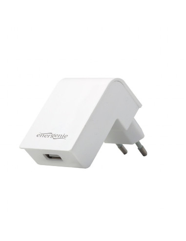 ALIMENTATOR retea 220V GEMBIRD, universal, 1 x USB, 2.1A, alb