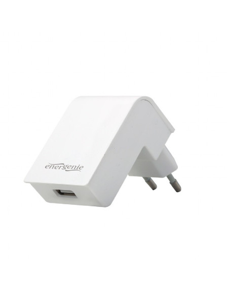 ALIMENTATOR retea 220V GEMBIRD, universal, 1 x USB, 2.1A, alb