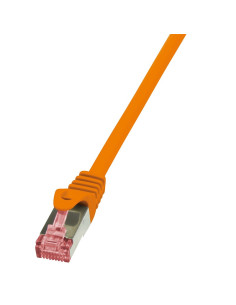 PATCH CORD S/FTP LOGILINK Cat6, LSZH, cupru, 7.5 m, portocaliu