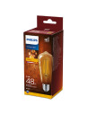BEC LED Philips, soclu E27, putere 5.5W, forma stil lampa TV