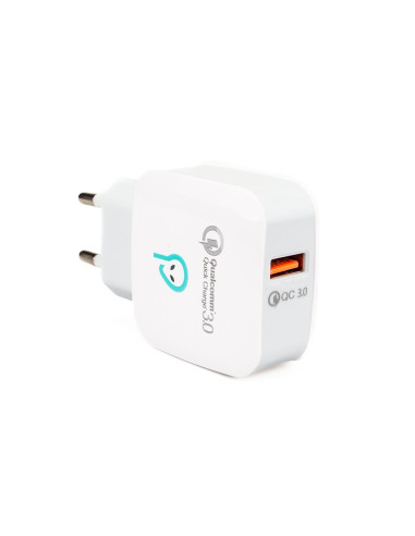INCARCATOR retea SPACER Quick Charge 3.0 18W, 1 x USB