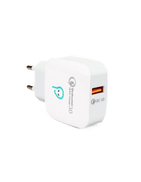 INCARCATOR retea SPACER Quick Charge 3.0 18W, 1 x USB