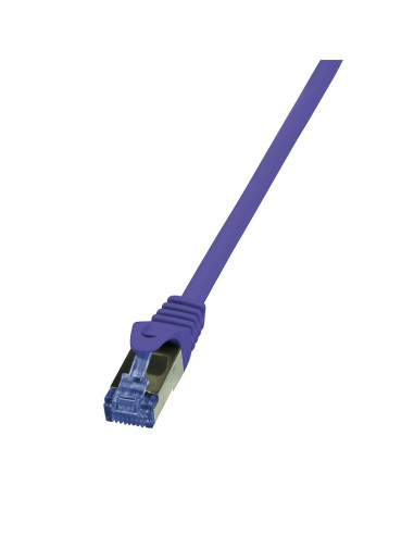 PATCH CORD S/FTP LOGILINK Cat6a, LSZH, cupru, 5 m, violet