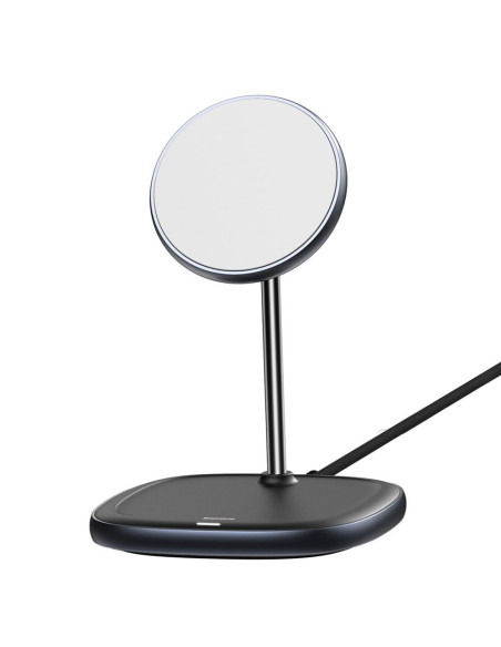 INCARCATOR wireless Baseus Swan Qi 15W, incarcare MagSafe