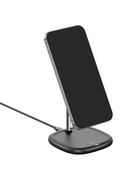 INCARCATOR wireless Baseus Swan Qi 15W, incarcare MagSafe