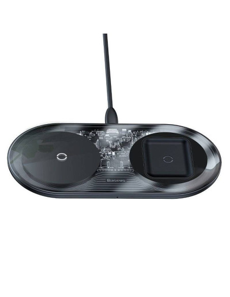 INCARCATOR wireless Baseus Simple 2 in 1 Qi 18W