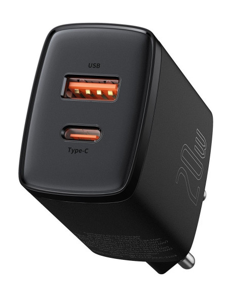 INCARCATOR retea Baseus Compact, Quick Charge 20W, 1 x USB