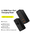INCARCATOR retea Baseus GaN2 Pro, Quick Charge 3.0 100W, 2 x