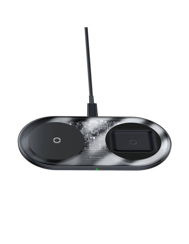 INCARCATOR wireless Baseus Simple 2 in 1 Qi 18W