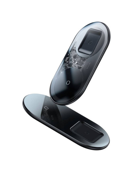 INCARCATOR wireless Baseus Simple 2 in 1 Qi 18W