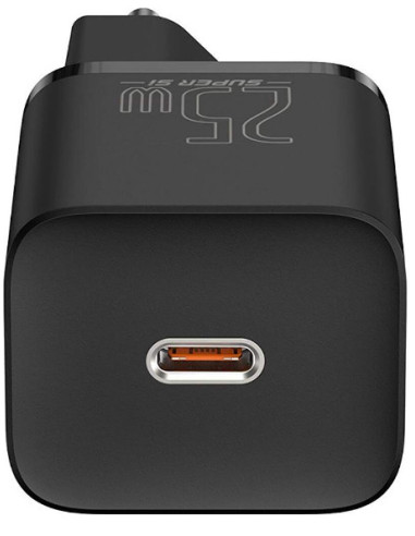 INCARCATOR retea Baseus Super Si, Quick Charge 25W, 1 x USB