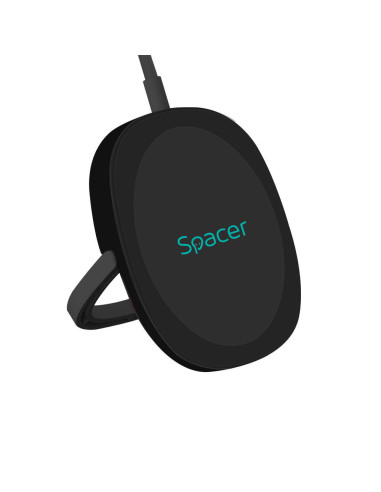 ALIMENTATOR wireless SPACER, Quick Charge 15W Qi, conector