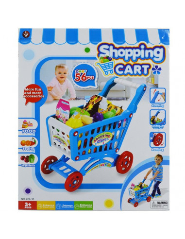 Set Carucior Supermarket Cu Accesorii,16005
