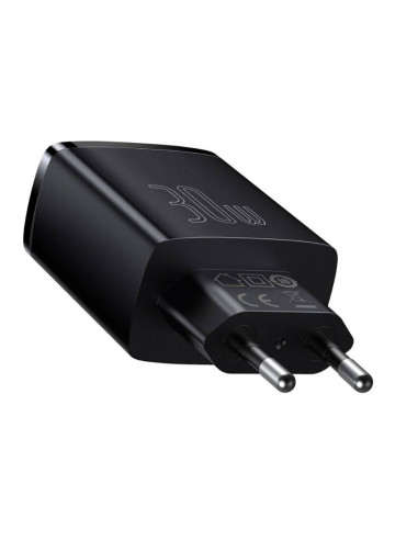 INCARCATOR RETEA Baseus Compact, Quick Charge 30W, 2 x USB