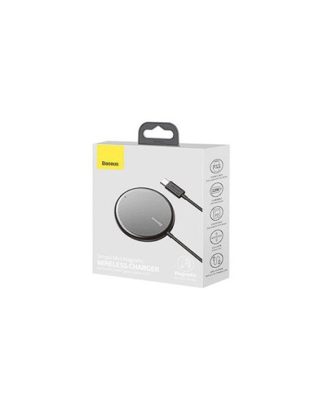 INCARCATOR wireless Baseus Simple Qi 15W, compatibilitate