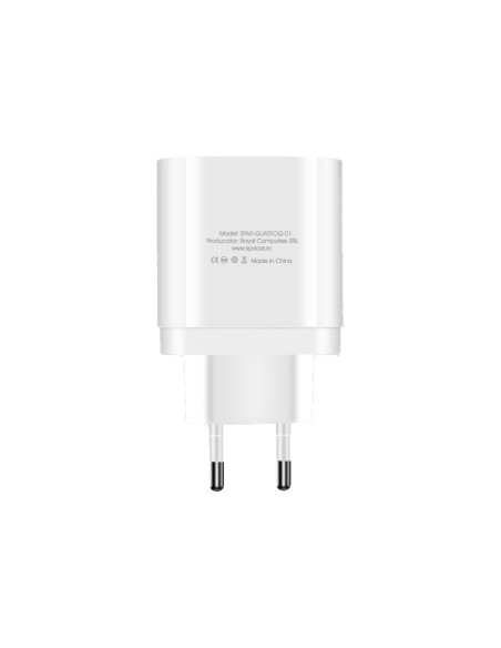 ALIMENTATOR retea SPACER Quick Charge 36W, 1 x USB Type-C 20W +