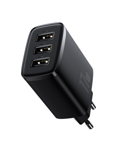 INCARCATOR retea Baseus Compact, Fast Charge 17W, 3 x USB