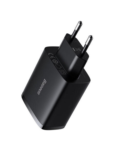 INCARCATOR retea Baseus Compact, Fast Charge 17W, 3 x USB