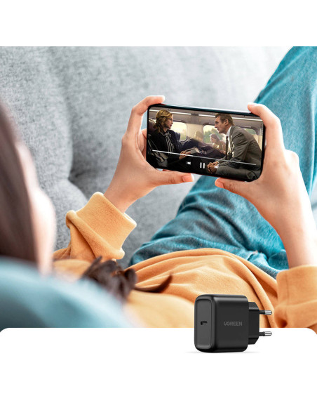 INCARCATOR retea Ugreen, "CD250" Quick Charge 25W, 1 x USB